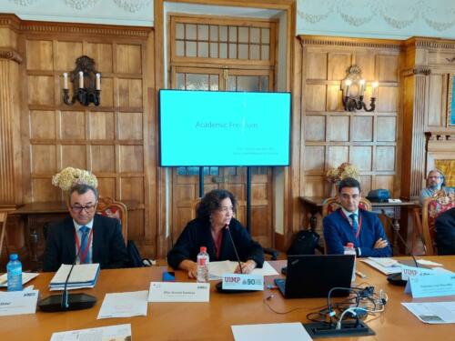 Mesa «Libertad académica»